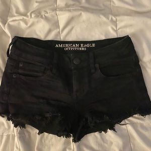Black American eagle jean shorts SIZE 2